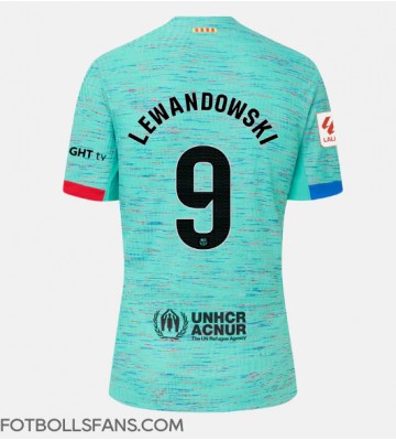 Barcelona Robert Lewandowski #9 Replika Tredje Tröja 2023-24 Kortärmad
